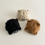 【GOODS】キャップ ベビー 韓国風 やわらかツバ お出かけ
