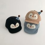 【GOODS】キャップ ベビー ペンギンモチーフ 韓国風 防風 お出かけ - 画像 (4)