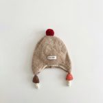 【GOODS】ニット帽 ベビー 耳あて付き キュート 防寒 保温 防風 あったか - 画像 (11)