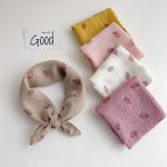 【GOODS】ヘッドスカーフ ネックスカーフ ベビー いちご柄 かわいい - 画像 (2)