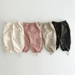 【73-100cm】ロングパンツ ベビー お出かけに カジュアル