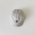 【GOODS】ベレー帽 ベビー ボーダー柄 英字刺繍 男女兼用 韓国風 - 画像 (13)