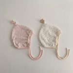 【GOODS】帽子 ボンネット ベビー 小花柄 ナチュラル