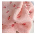【GOODS】ヘッドスカーフ ネックスカーフ ベビー いちご柄 かわいい - 画像 (13)