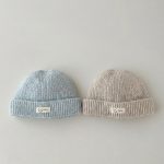 【GOODS】ニット帽 ベビー あったか 防寒 防風 シンプル - 画像 (5)