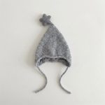 【GOODS】ニット帽 ベビー 耳あて付き 星モチーフ あったか かわいい - 画像 (14)