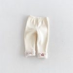 【80-130cm】レギンス 女の子 オルレフリース 折り返し - 画像 (3)