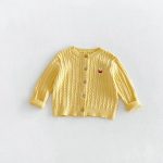 【80-130cm】カーディガン 女の子 ケーブル ニット - 画像 (9)