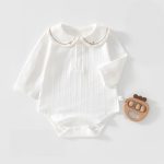 【59-90cm】ロンパース ベビー 丸襟コットンSK107511 - 画像 (6)