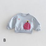 【80-130cm】トレーナーorパンツ 女の子 ワッペン スウェット - 画像 (14)