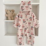 【66-100cm】カバーオール ベビー 可愛い プリント - 画像 (8)