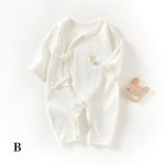 【52-66cm】カバーオール ベビー うさぎ アップリケ - 画像 (3)
