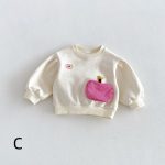 【80-130cm】トレーナーorパンツ 女の子 ワッペン スウェット - 画像 (15)