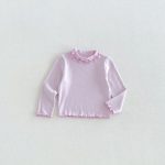 【80-130cm】トップス 女の子 ハイネック 無地 - 画像 (5)