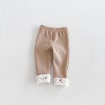 【80-130cm】レギンス 女の子 オルレフリース 折り返し - 画像 (5)