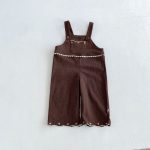 【80-130cm】シャツorパンツorサロペット 女の子 パフスリーブ 刺繍 - 画像 (11)