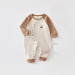 【66-90cm】カバーオール ベビー カートゥーン ワッペン綿 - 画像 (5)