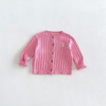【80-130cm】カーディガン 女の子 ケーブル ニット - 画像 (12)