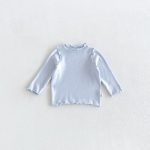 【80-130cm】トップス 女の子 無地 フリル - 画像 (11)