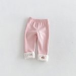 【80-130cm】レギンス 女の子 オルレフリース 折り返し - 画像 (6)