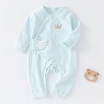 【52-66cm】カバーオール ベビー 天使ワッペン かわいい - 画像 (6)