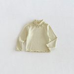 【80-130cm】トップス 女の子 ハイネック 無地 - 画像 (8)