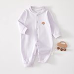 【59-90cm】カバーオール ベビー フルーツ アップリケ - 画像 (5)