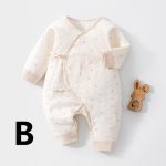 【52-66cm】ロンパース ベビー ナチュラル 防寒 - 画像 (4)