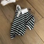 【66-90cm】ロンパース ベビー POLO ボーダー - 画像 (5)