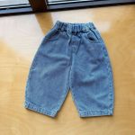 【80-150cm】ロングパンツ キッズ デニム カーブシルエット - 画像 (15)