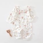 【66-90cm】ロンパース ベビー キュート フラワー - 画像 (7)
