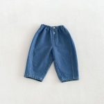 【80-130cm】パンツ 男の子 デニム パステルカラー - 画像 (4)