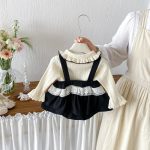 【66-90cm】トップスorサロペット ベビー フリル - 画像 (9)