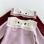 【66-90cm】ロンパース ベビー 可愛い ウサギ セーラー - 画像 (13)