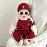 【66-90cm】ロンパース ベビー カラーバリ ドッグ柄 - 画像 (10)
