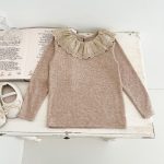 【80-130cm】インナーorワンピース 女の子 コーディネート レトロ スタイル - 画像 (5)