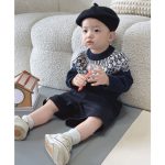 【80-130cm】セーター  キッズ ニット カーディガン - 画像 (10)