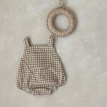 【66-90cm】サロペット ロンパース ベビー ナチュラル コーデュロイ - 画像 (4)