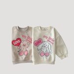 【80-150cm】トレーナー 女の子 可愛い アニマル プリント - 画像 (2)