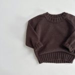 【73-100cm】セーター ベビー 無地 ファッション - 画像 (13)