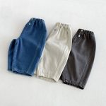 【80-130cm】パンツ 男の子 デニム パステルカラー - 画像 (9)