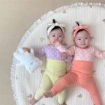 【66-90cm】ロンパース＆レギンス ベビー 可愛い ドット - 画像 (9)