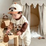 【66-90cm】ロンパース ベビー カラーバリ ドッグ - 画像 (7)