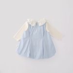 【73-100cm】ワンピース＆ブラウス 女の子 可愛い リボン - 画像 (7)