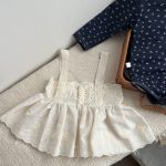 【66-90cm】ロンパース ベビー フラワー柄 おしゃれ - 画像 (4)