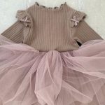 【80-130cm】ワンピース 女の子 メッシュ スウィート - 画像 (7)
