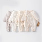 【52-66cm】ロンパース ベビー ナチュラル 防寒 - 画像 (8)