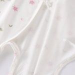 【59-80cm】ロンパース ベビー フラワー柄 柔らか - 画像 (6)