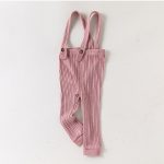 【73-100cm】サロペット ベビー 無地 暖かい - 画像 (15)