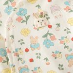 【66-90cm】セットアップ ベビー フラワー ウサギ - 画像 (16)